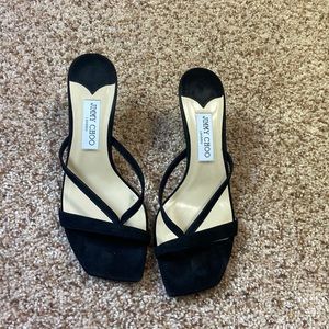 jimmy choo black heels